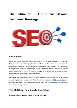 The Future of SEO in Dubai_ Beyond Traditional Rankings