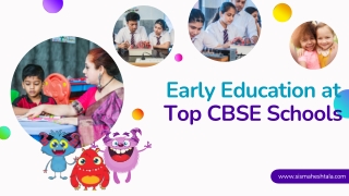 Best CBSE Schools in Kolkata for Strong Early Education