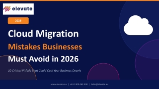Cloud Migration Done Right for Modern Businesses in 2026 - Elevate