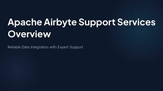 Apache Airbyte Support Services Overview for Data Pipelines