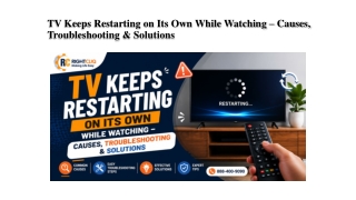 TV Keeps Restarting on Its Own While Watching