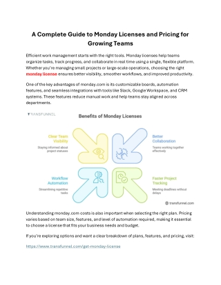 Understanding Monday Licenses and Pricing for Teams