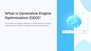 What is Generative Engine Optimization (GEO)? Complete 2026 Guide