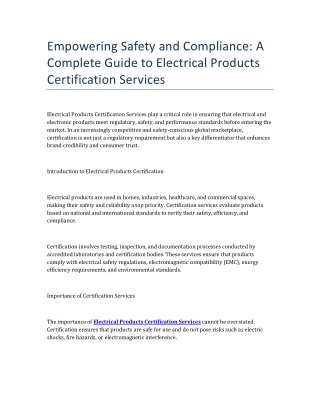 Electrical_Products_Certification_Services
