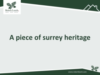 A piece of surrey heritage