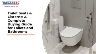 Toilet Seats & Cisterns A Complete Buying Guide for Toilets and Bathrooms_
