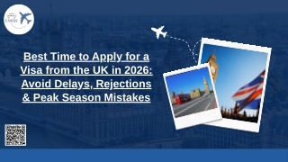 Visa Approval Starts with Timing: 2026 Strategy Guide