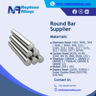 Round Bar | Grade 660 round bar | Alloy A286 round bar | Inconel X 750 round bar