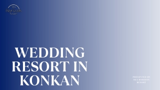 Wedding Resort in Konkan