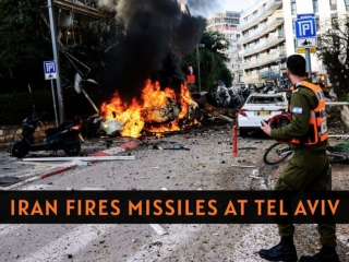 Iran Fires Missiles at Tel Aviv