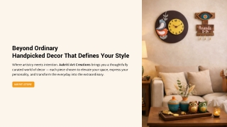 Beyond Ordinary — Handpicked Decor That Defines Your Style
