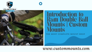 Ram Double Ball Mounts by Custom Mounts – Secure & Versatile Solutions