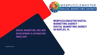 Webpuzzlemaster Trusted Digital Marketing Agency Naples, FL