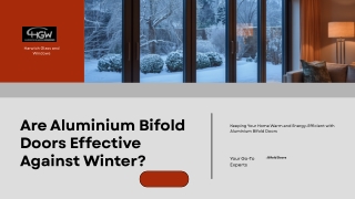 Winter-Ready Aluminium Bifold Doors