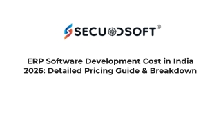 Comprehensive Guide to ERP Software Development Cost in India