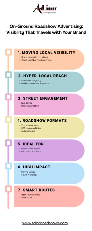 Roadshow Advertising – Take Your Brand to the Streets