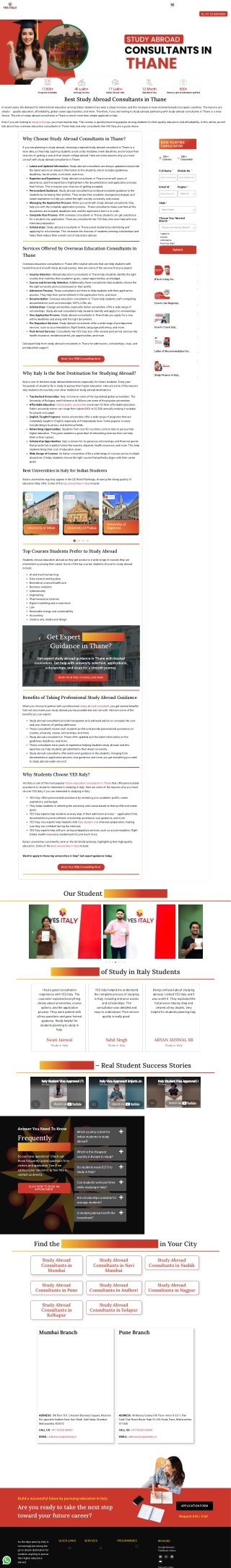 Study Abroad Consultant in Thane