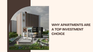 Why Apartments Are a Top Investment Choice