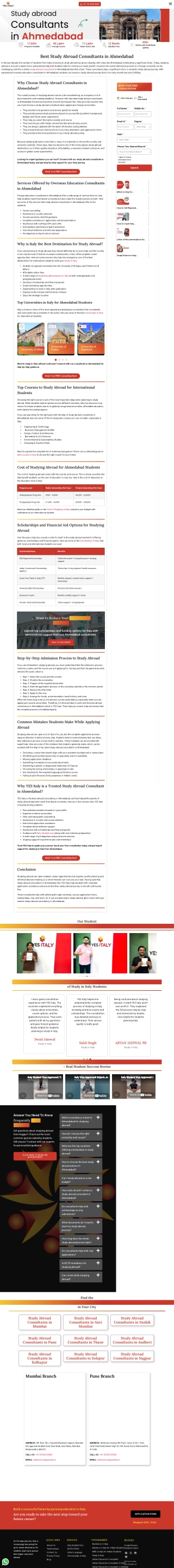 Overseas Consultancy Ahmedabad Guide