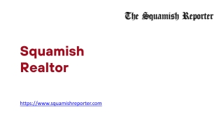 Squamish Realtor - www.squamishreporter.com
