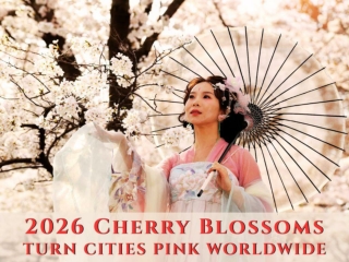 2026 Cherry Blossoms Turn Cities Pink Worldwide
