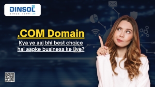 .COM Domain – Safe Choice Ya Overrated?