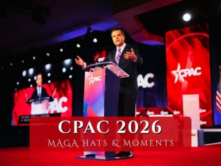 CPAC 2026  MAGA Hats & Moments
