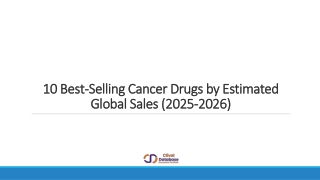 10 Best-Selling Cancer Drugs by Estimated Global Sales (2025-2026)