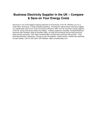 business_electricity_uk