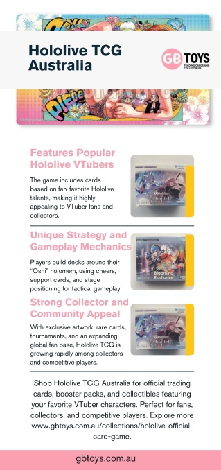 Hololive TCG Australia