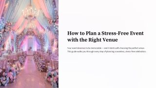 How-to-Plan-a-Stress-Free-Event-with-the-Right-Venue