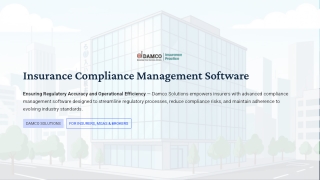 Insurance Compliance Management Software: Ensuring Regulatory Accuracy