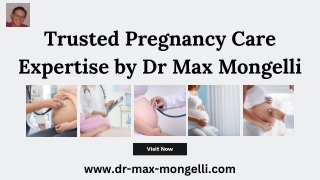 Advanced Pregnancy Care Services by Dr Max Mongelli