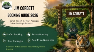 Best Corbett Booking Services for Safari & Resort Packages