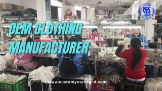 Oem clothing manufacturer