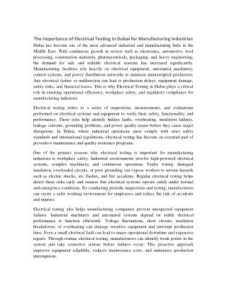 Electrical_Testing_in_Dubai_Manufacturing_Industries