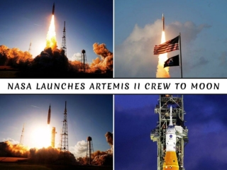 NASA Launches Artemis II Crew to Moon