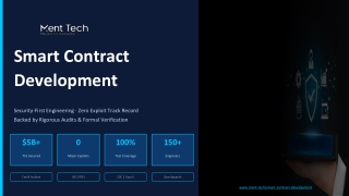 Smart Contract Development Company