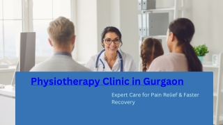 Physiotherapy Clinic in Gurgaon