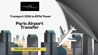 Transport CDG to Eiffel Tower - paris-airport-transfer.com
