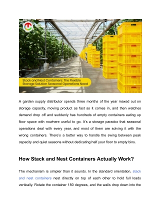 Stack and Nest Containers_ The Flexible Storage Solution Seasonal Operations Need