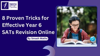 8 Proven Tricks for Effective Year 6 SATs Revision Online