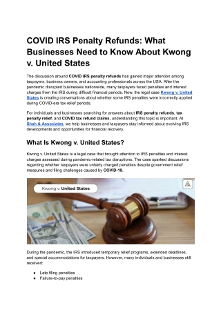 COVID IRS Penalty Refunds_ What Businesses Need to Know About Kwong v