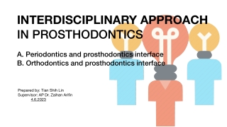 interdisciplinary approach in prosthodontics