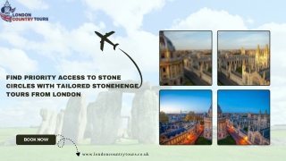 Find priority access to stone circles with tailored Stonehenge tours from LondoN