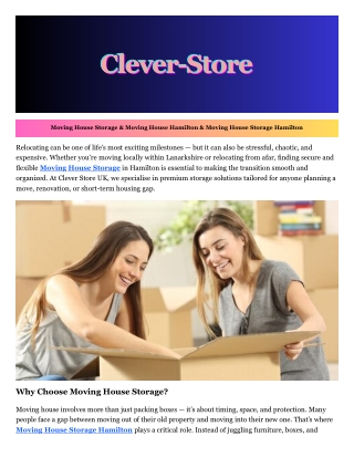 Moving House Hamilton