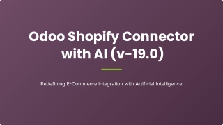 Odoo Shopify Connector with AI