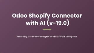 Odoo Shopify Connector with AI