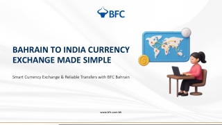 Bahrain to India Currency Exchange Made Simple