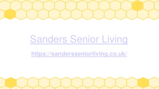 Sanders Senior Living